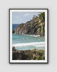 Framed by Nature - Cabarita - Fine Art Print - Traditional Frame - Black - Portrait