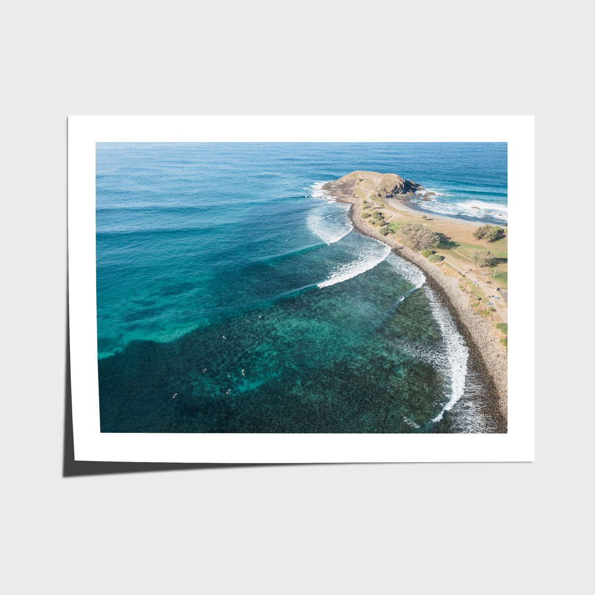 Crescent Head  Swell Lines iii - Art Print - Fine Art Paper - Unframed Print - Landscape