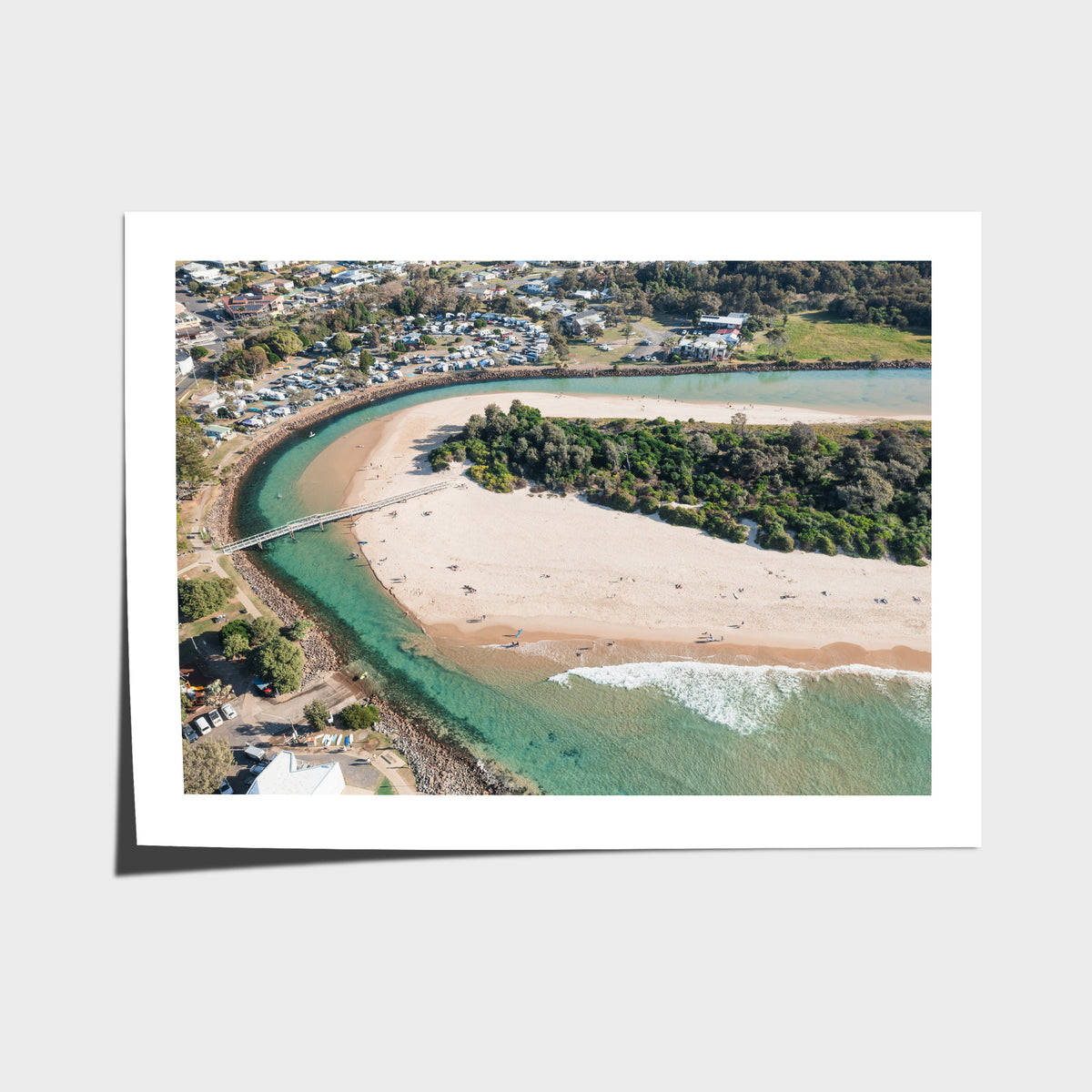 Crescent Head Creek Bridge - Art Print - Fine Art Paper - Unframed Print - Landscape