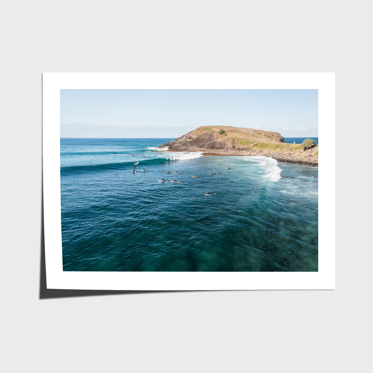 Crescent Head Waves ii - Art Print - Fine Art Paper - Unframed Print - Landscape