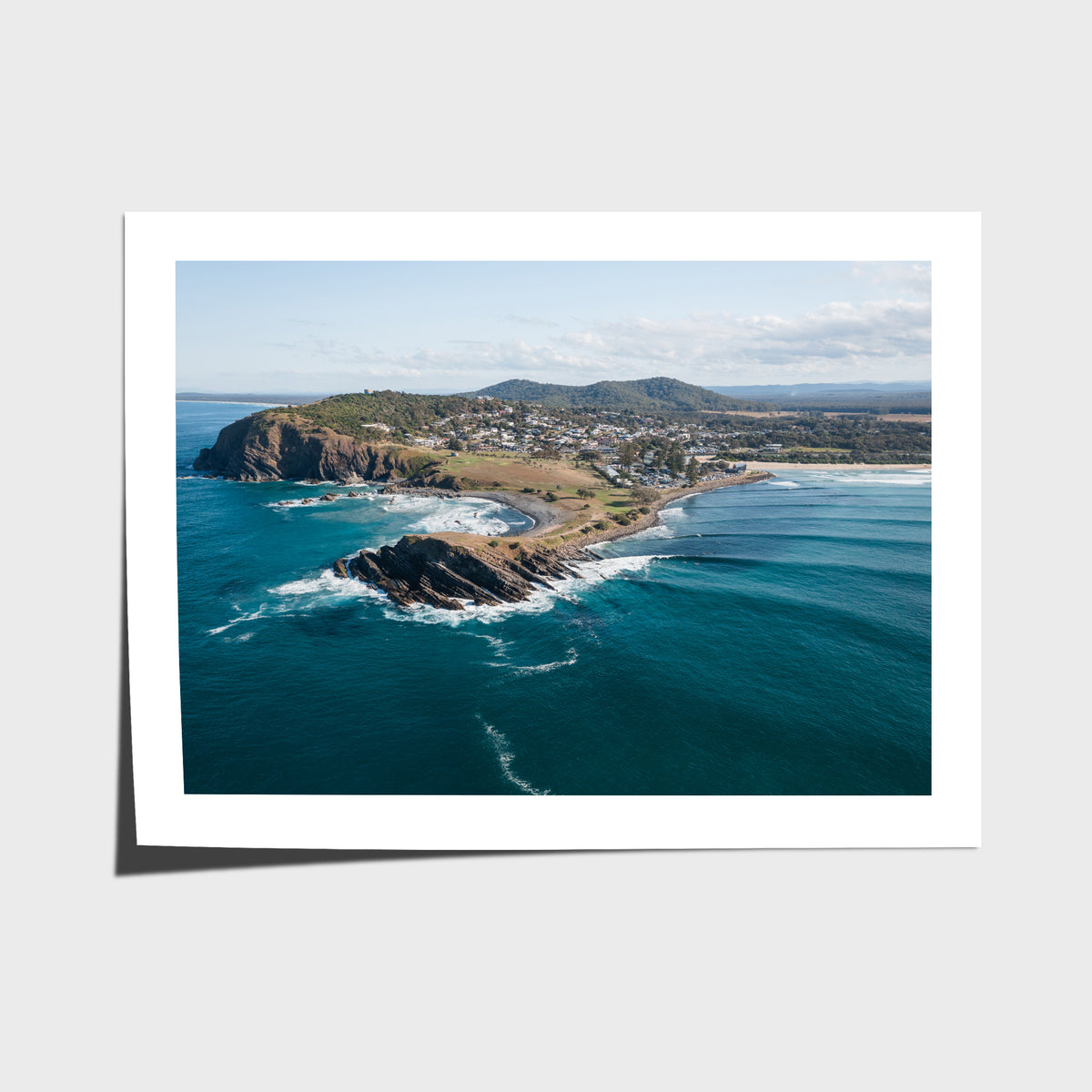 Crescent Head Headland ii - Art Print - Fine Art Paper - Unframed Print - Landscape