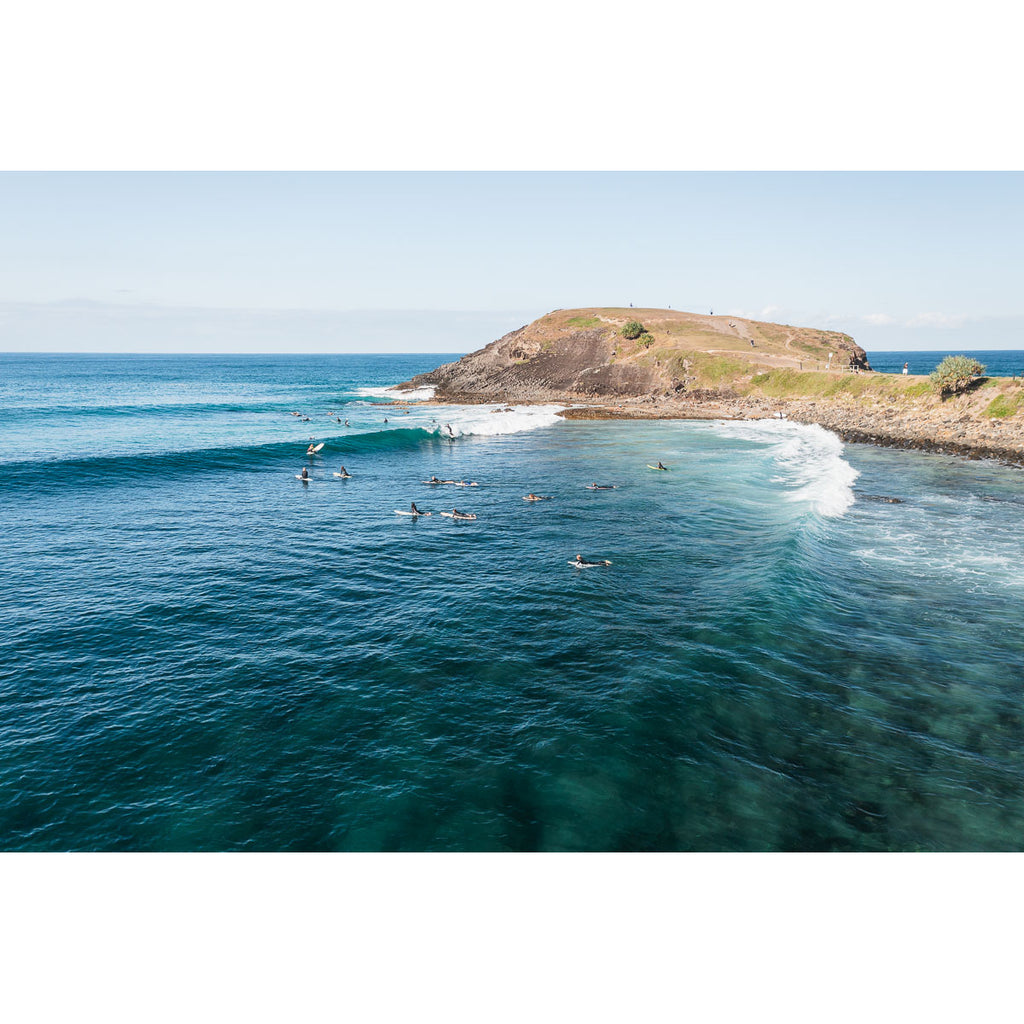 Crescent Head Waves ii - Art Print