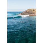 Crescent Head Waves ii - Art Print