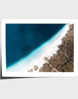 Lake McKenzie Top Down - Fraser Island - Art Print - Fine Art Paper - Unframed Print - Landscape