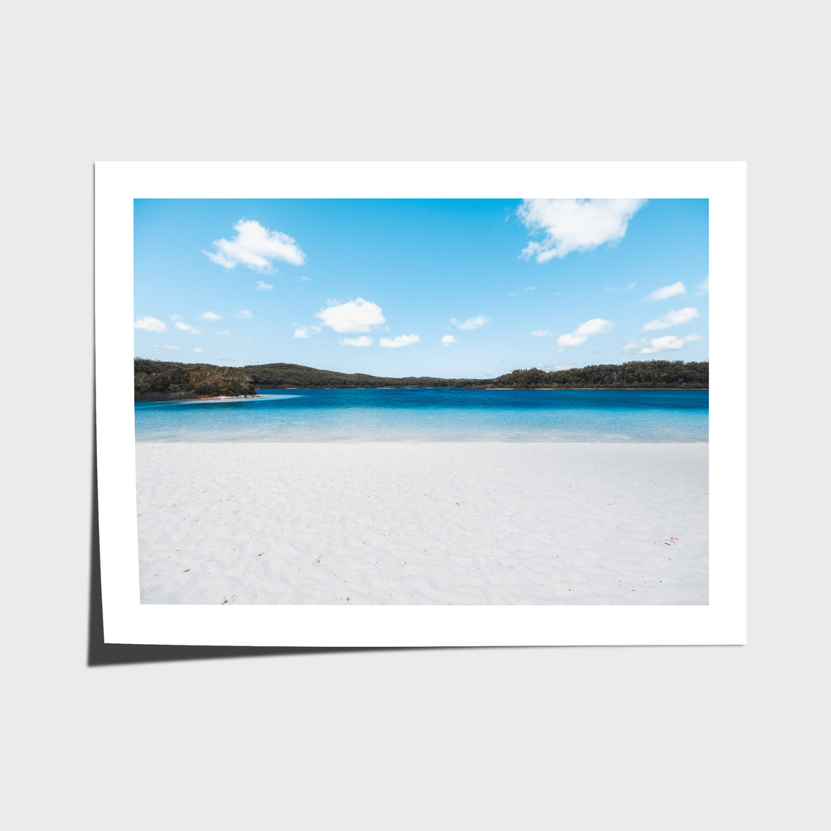 Lake McKenzie Beach - Fraser Island - Art Print - Fine Art Paper - Unframed Print - Landscape