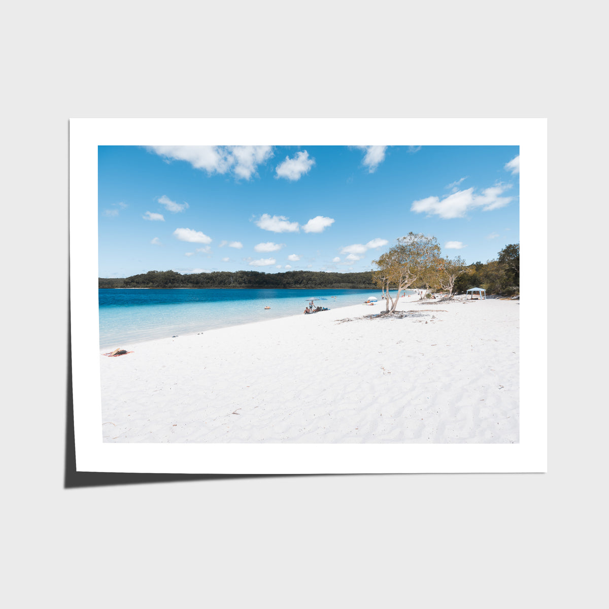 Lake McKenzie Beach ii - Fraser Island - Art Print - Fine Art Paper - Unframed Print - Landscape