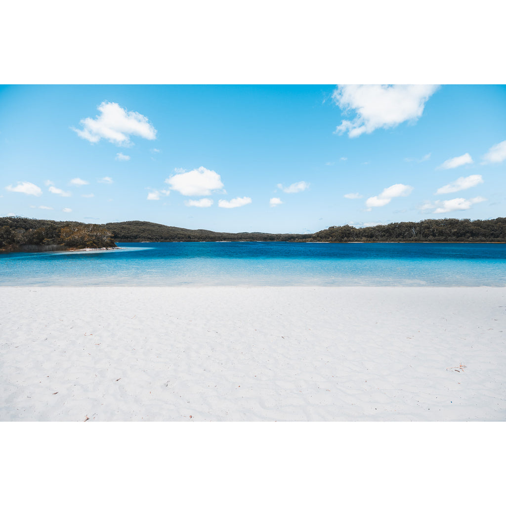 Lake McKenzie Beach - Fraser Island - Art Print