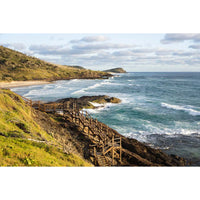 Champagne Pools Viewpoint - Fraser Island - Art Print Tidaltones