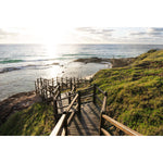 Champagne Pools Stairs - Fraser Island - Art Print