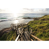 Champagne Pools Stairs - Fraser Island - Art Print Tidaltones