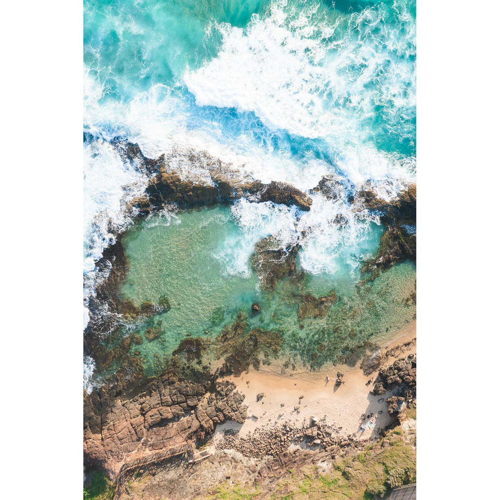 Champagne Pools iii - Fraser Island - Art Print