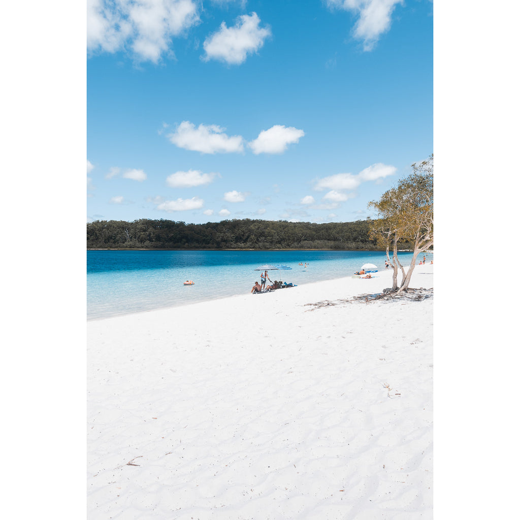 Lake McKenzie Beach ii - Fraser Island - Art Print