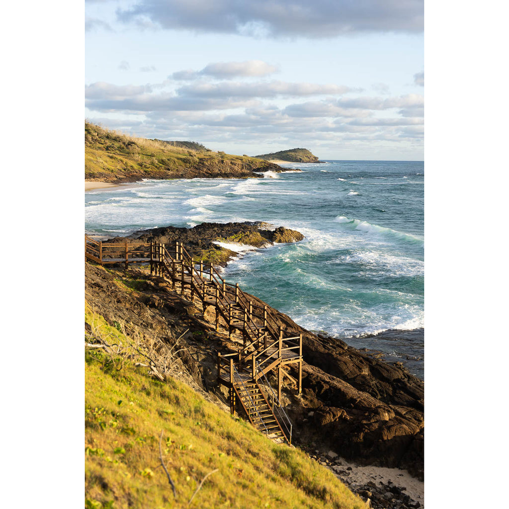 Champagne Pools Viewpoint - Fraser Island - Art Print