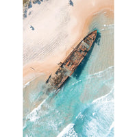 Maheno Shipwreck - Fraser Island - Art Print Tidaltones