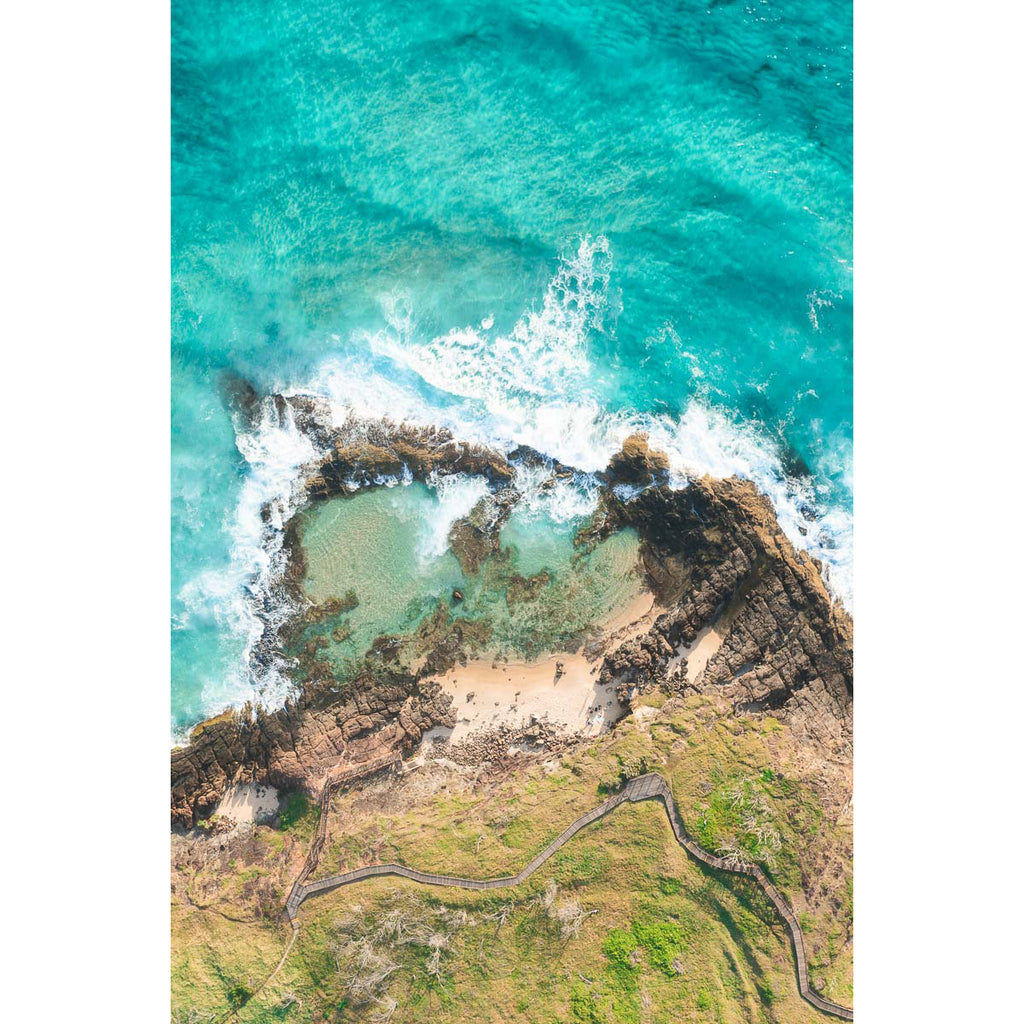Champagne Pools - Fraser Island - Art Print