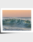Wave Sunset Delight - Gold Coast - Art Print - Fine Art Paper - Unframed Print - Landscape