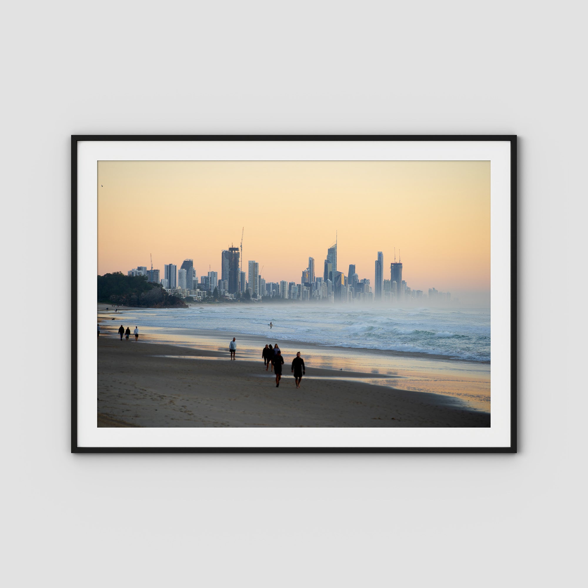 Burleigh Arvo Walks - Gold Coast - Art Print Tidaltones