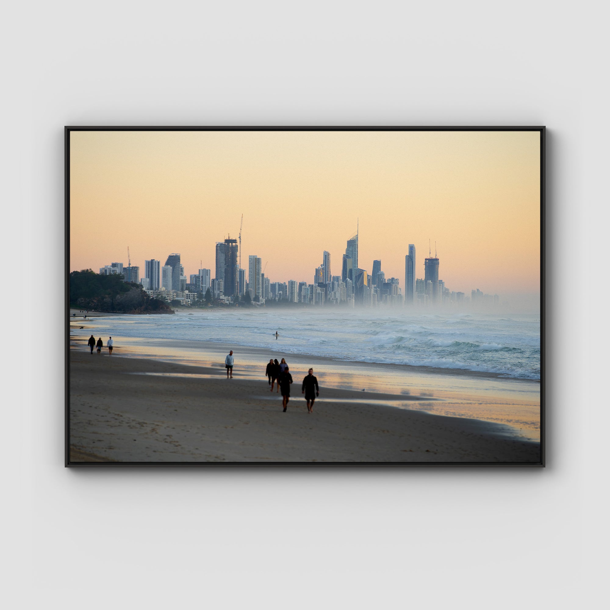 Burleigh Arvo Walks - Gold Coast - Art Print Tidaltones
