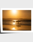 Snapper Rocks Sunset Paddle - Gold Coast - Art Print - Fine Art Paper - Unframed Print - Landscape