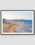 Elephant Rock Lookout - Currumbin - Gold Coast - Art Print - Traditional Frame - Black - Landscape