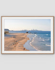 Elephant Rock Lookout - Currumbin - Gold Coast - Art Print - Traditional Frame - Raw Oak - Landscape