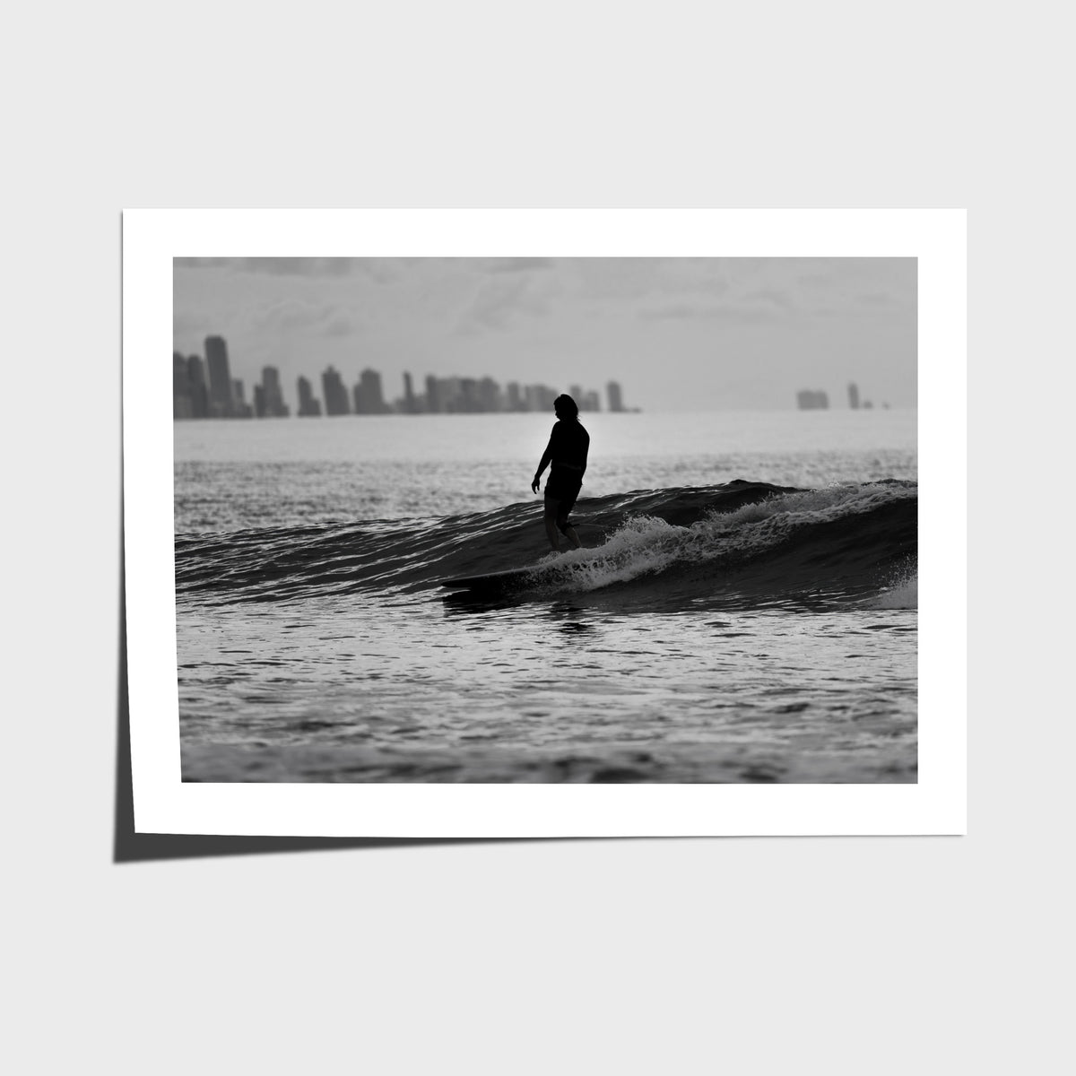 Kirra Mal Days - Gold Coast - Art Print - Fine Art Paper - Unframed Print - Landscape
