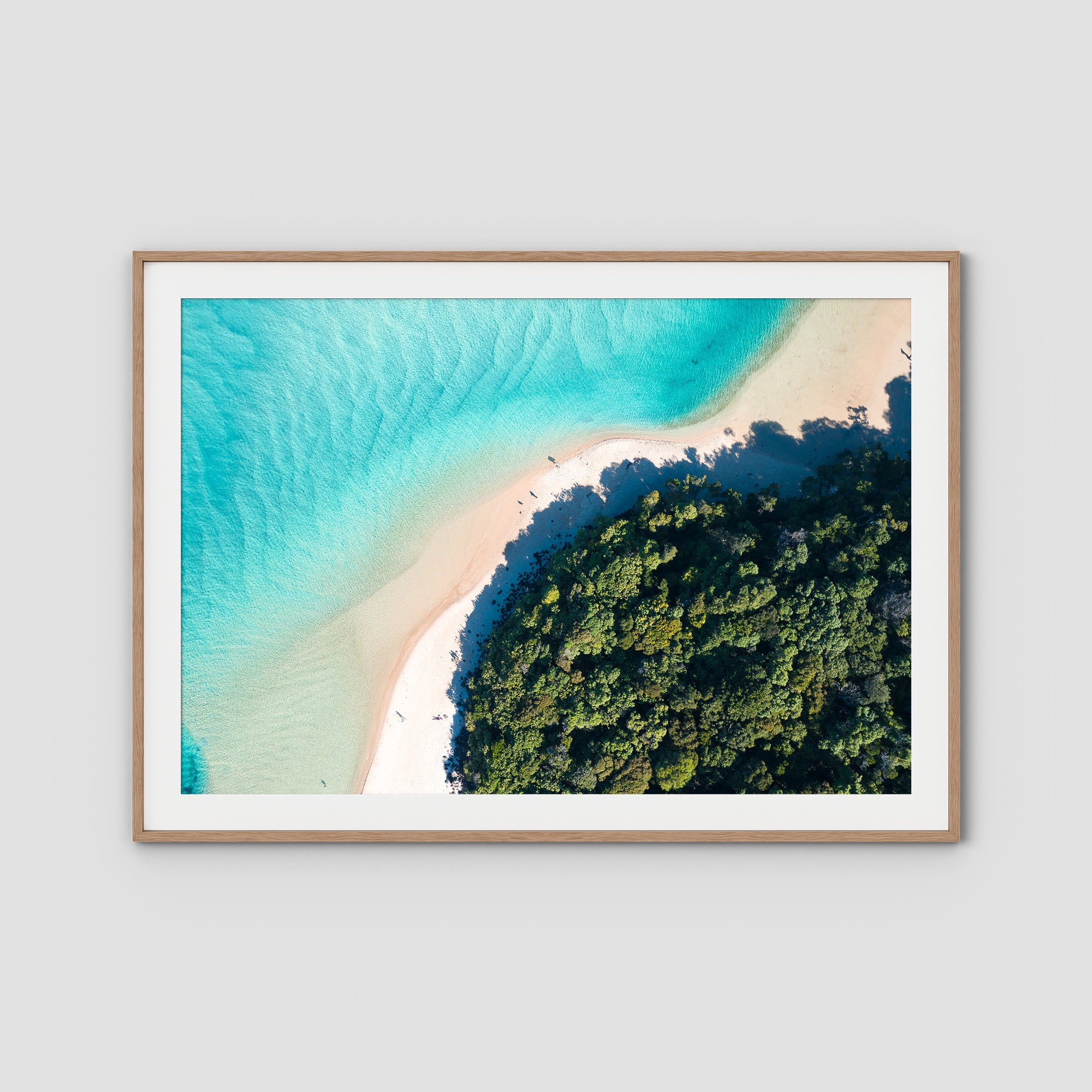 Tally Curves - Gold Coast - Art Print Tidaltones