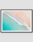 Tidal Tones ii - Gold Coast - Art Print - Traditional Frame - Black - Landscape