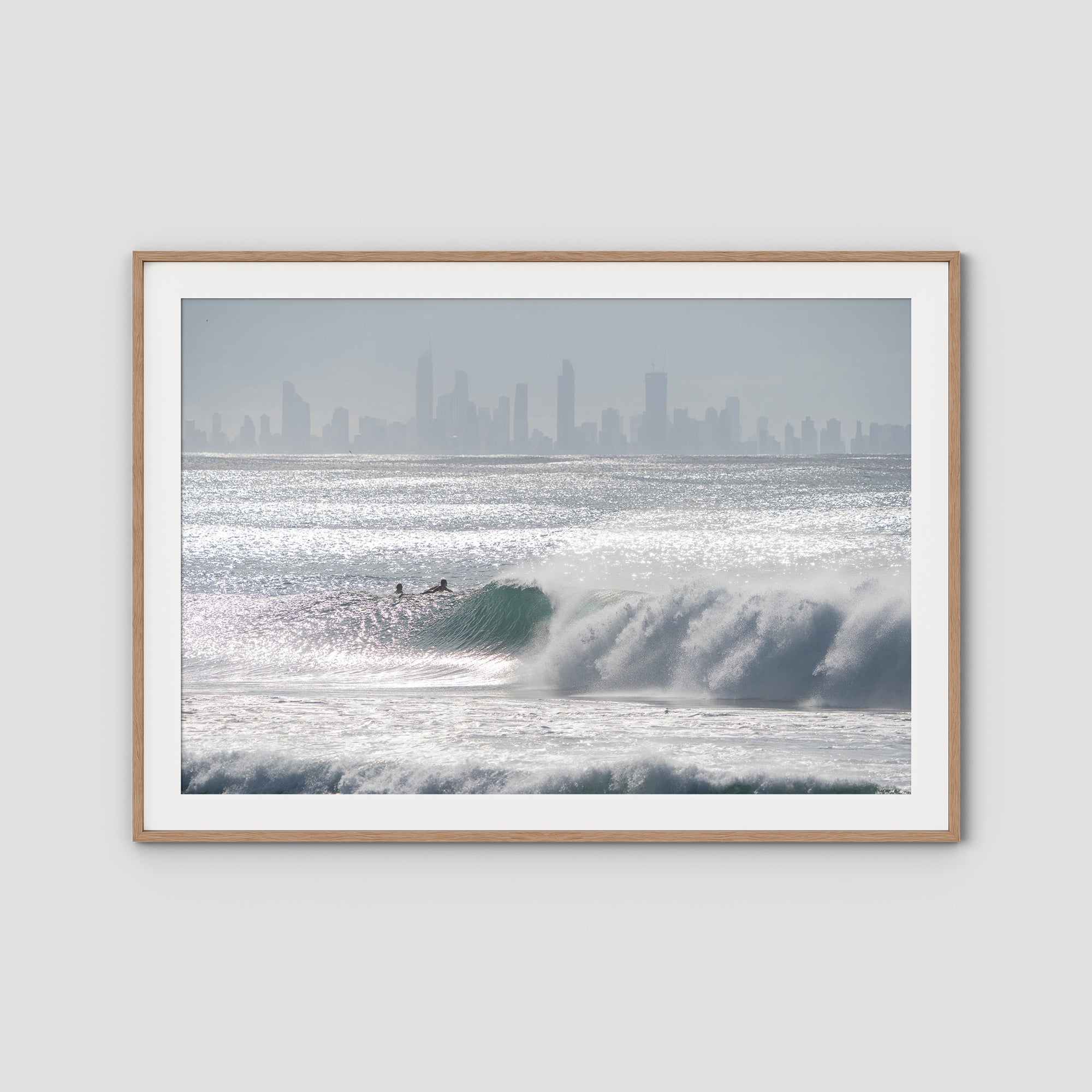 Kirra Wave Cyclone Swell - Fine Art Print Tidaltones