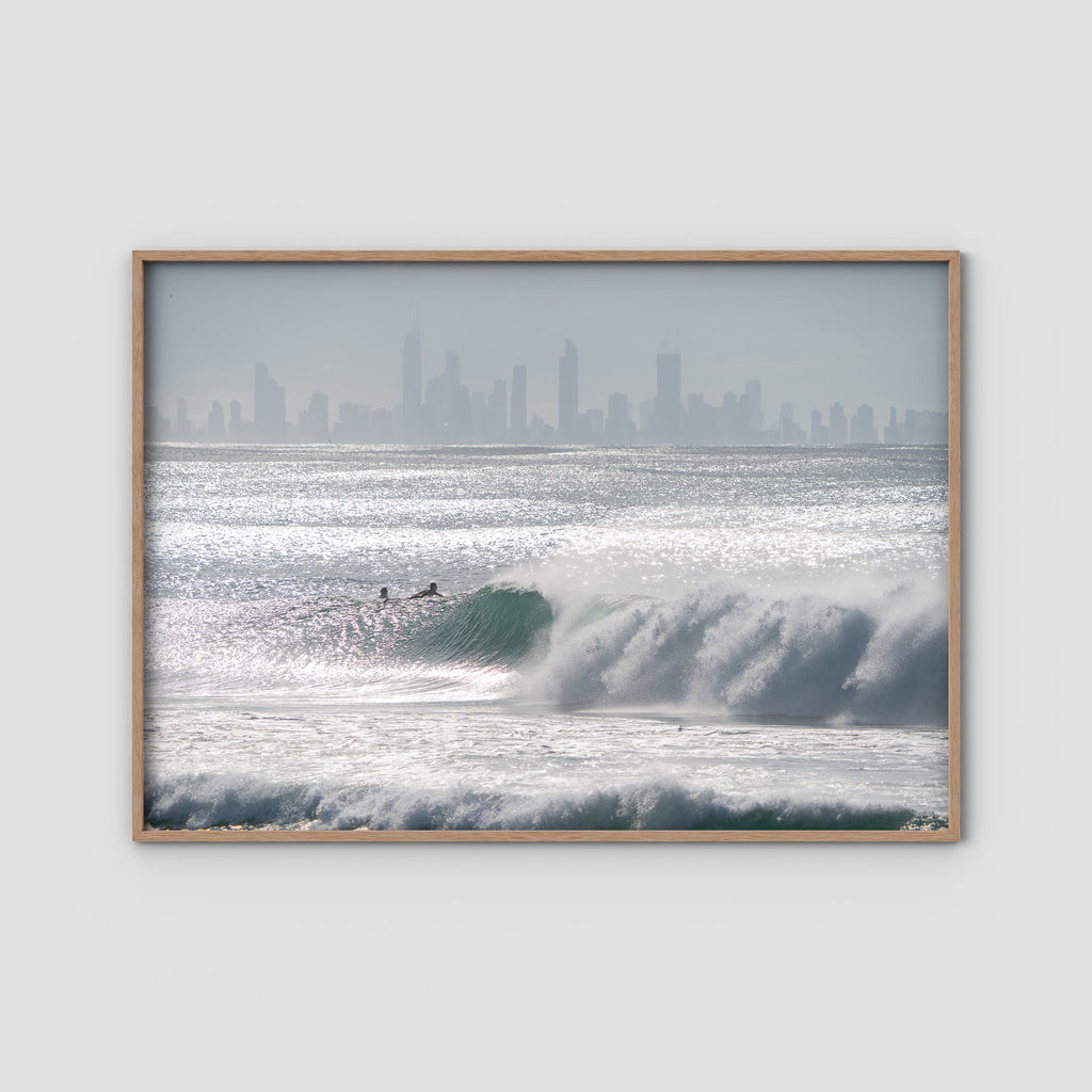 Kirra Wave Cyclone Swell - Fine Art Print Tidaltones