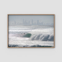 Kirra Wave Cyclone Swell - Fine Art Print Tidaltones