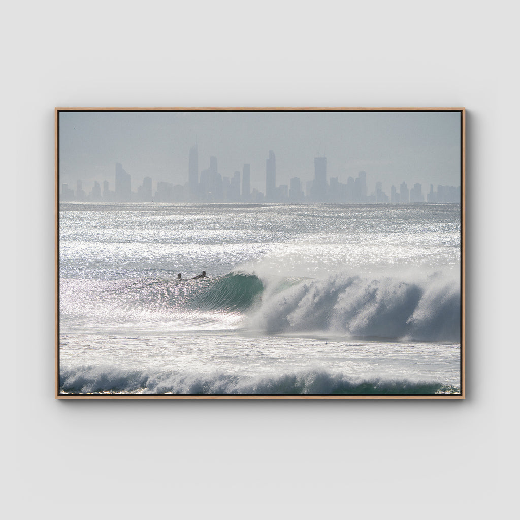 Kirra Wave Cyclone Swell - Fine Art Print Tidaltones