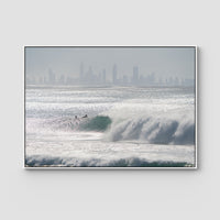 Kirra Wave Cyclone Swell - Fine Art Print Tidaltones