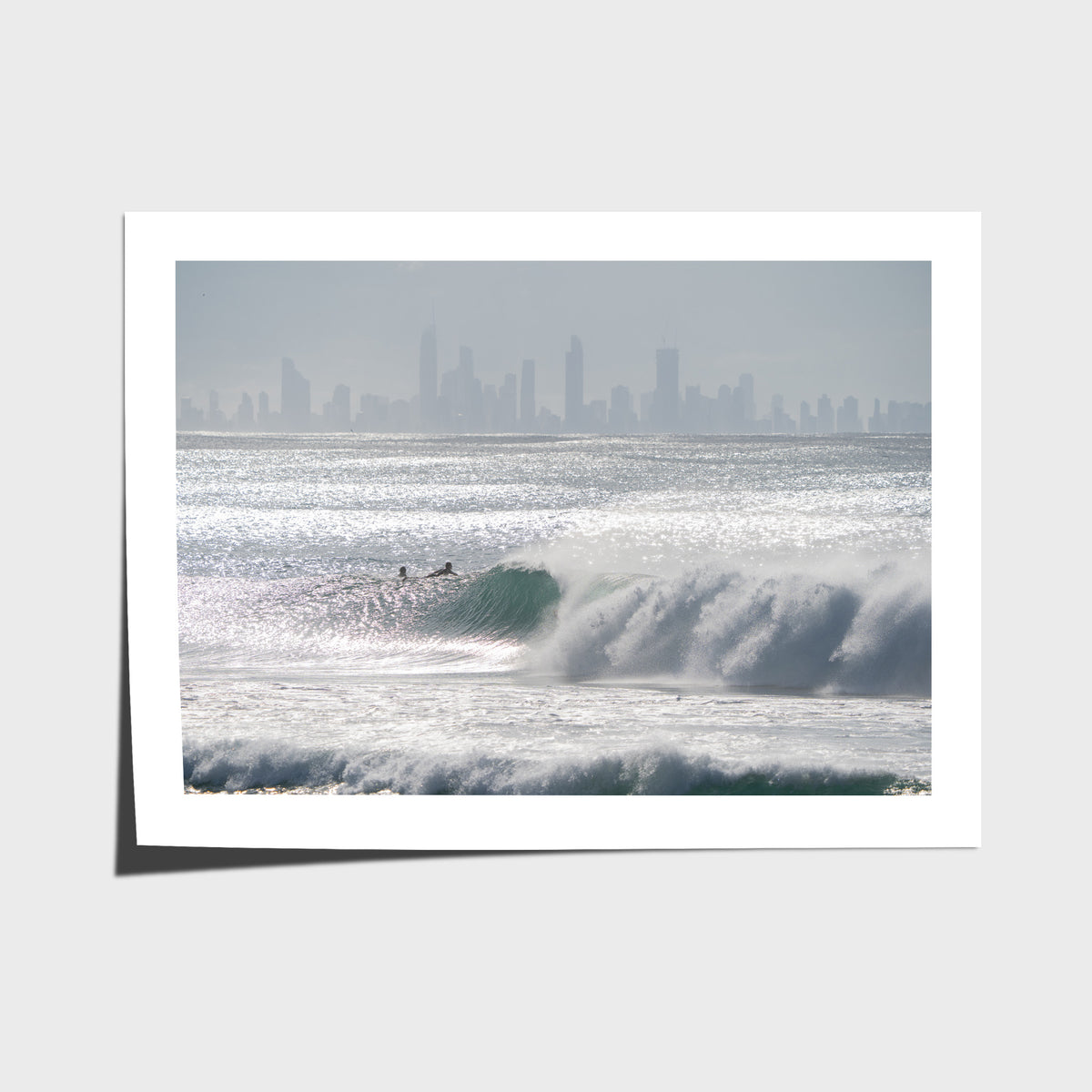 Kirra Wave Cyclone Swell - Fine Art Print - Fine Art Paper - Unframed Print - Landscape