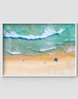 Burleigh Beach Morning Swim - Gold Coast - Art Print Tidaltones