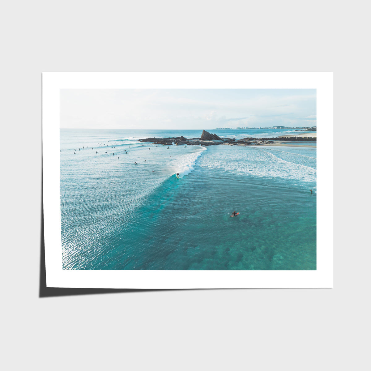 Currumbin Alley Waves - Gold Coast - Art Print - Fine Art Paper - Unframed Print - Landscape