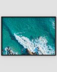 Currumbin Alley Top Down - Gold Coast - Art Print Tidaltones