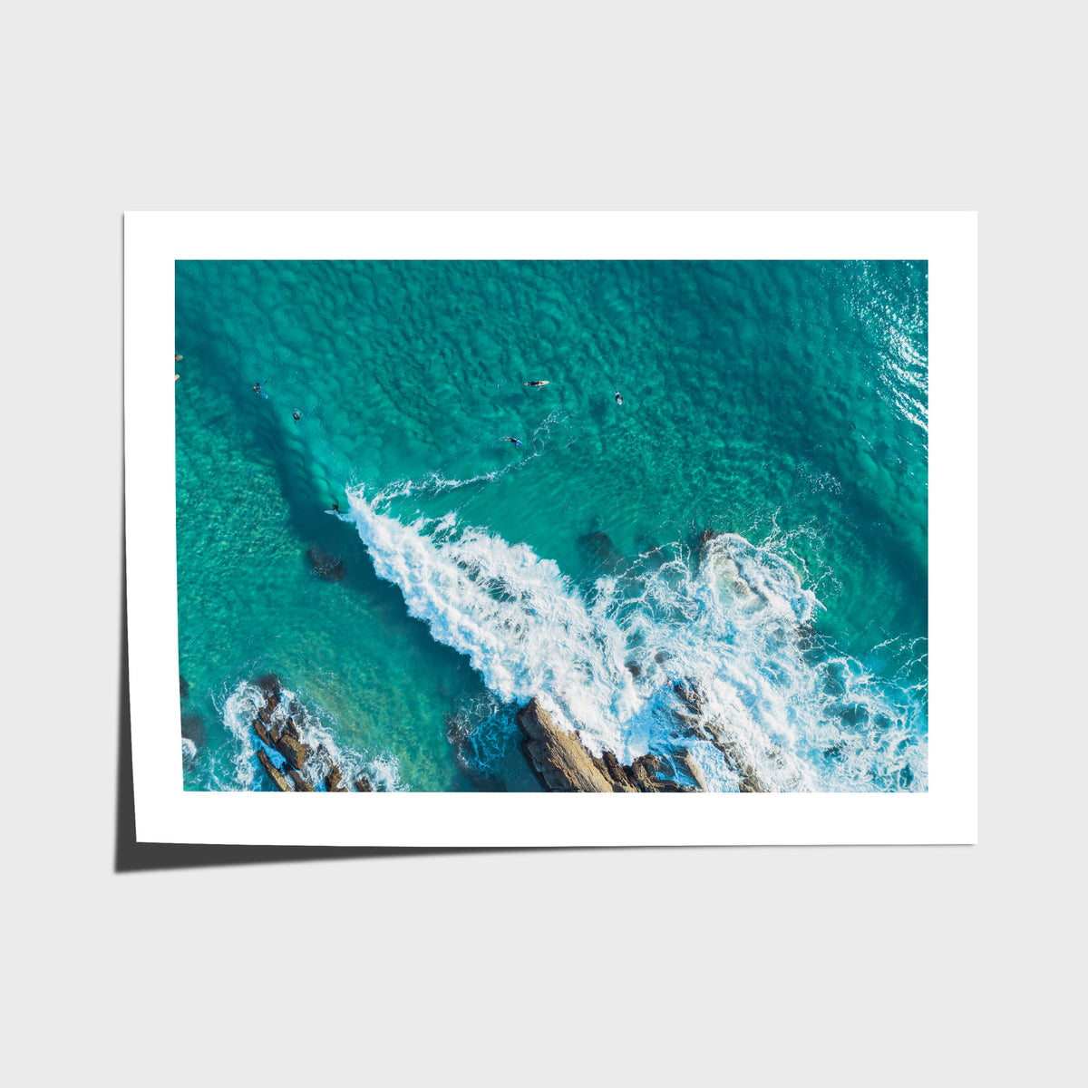 Currumbin Alley Top Down - Gold Coast - Art Print - Fine Art Paper - Unframed Print - Landscape