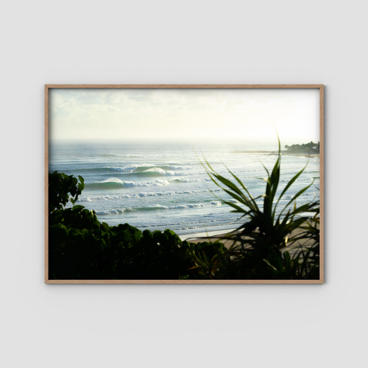 Snapper Rocks Art Work Wave Machine - Snapper Rocks - Gold Coast - Art Print - Tidaltones
