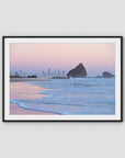 Currumbin Alley Sunset - Gold Coast - Art Print - Traditional Frame - Black - Landscape