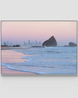 Currumbin Alley Sunset - Gold Coast - Art Print - Float Frame Canvas - White - Landscape