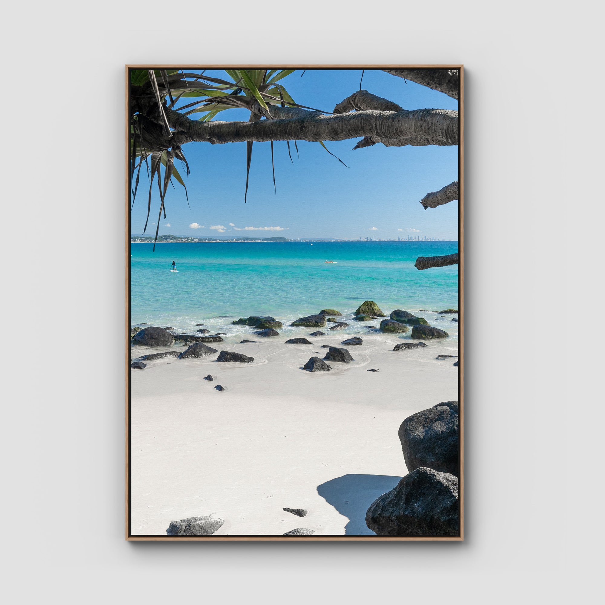Cooly Dreaming - Gold Coast - Art Print Tidaltones