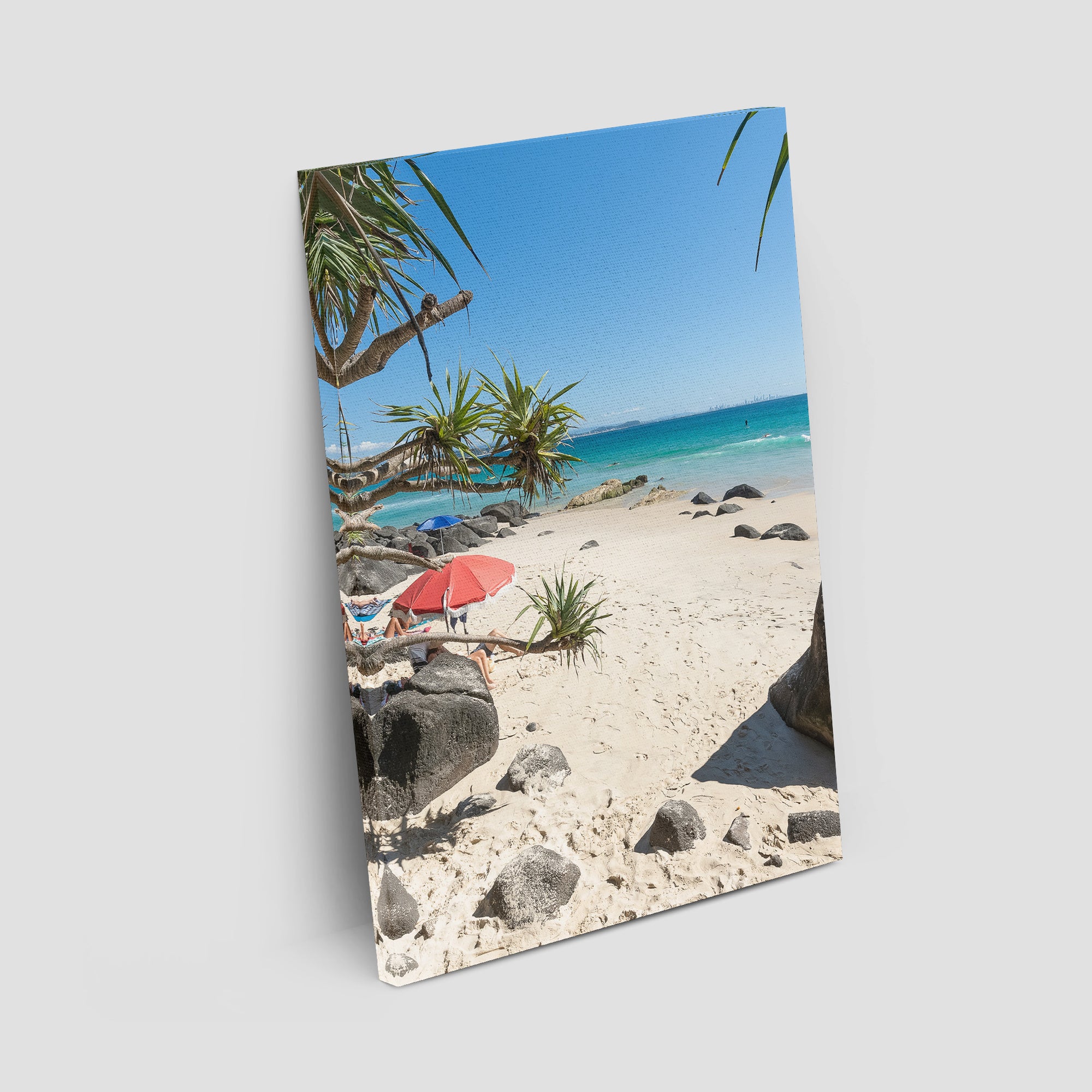 Cooly Sunbaking - Gold Coast - Art Print Tidaltones