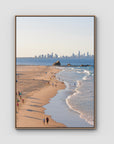 Elephant Rock Lookout - Currumbin - Gold Coast - Art Print - Float Frame Canvas - Raw Oak - Portrait