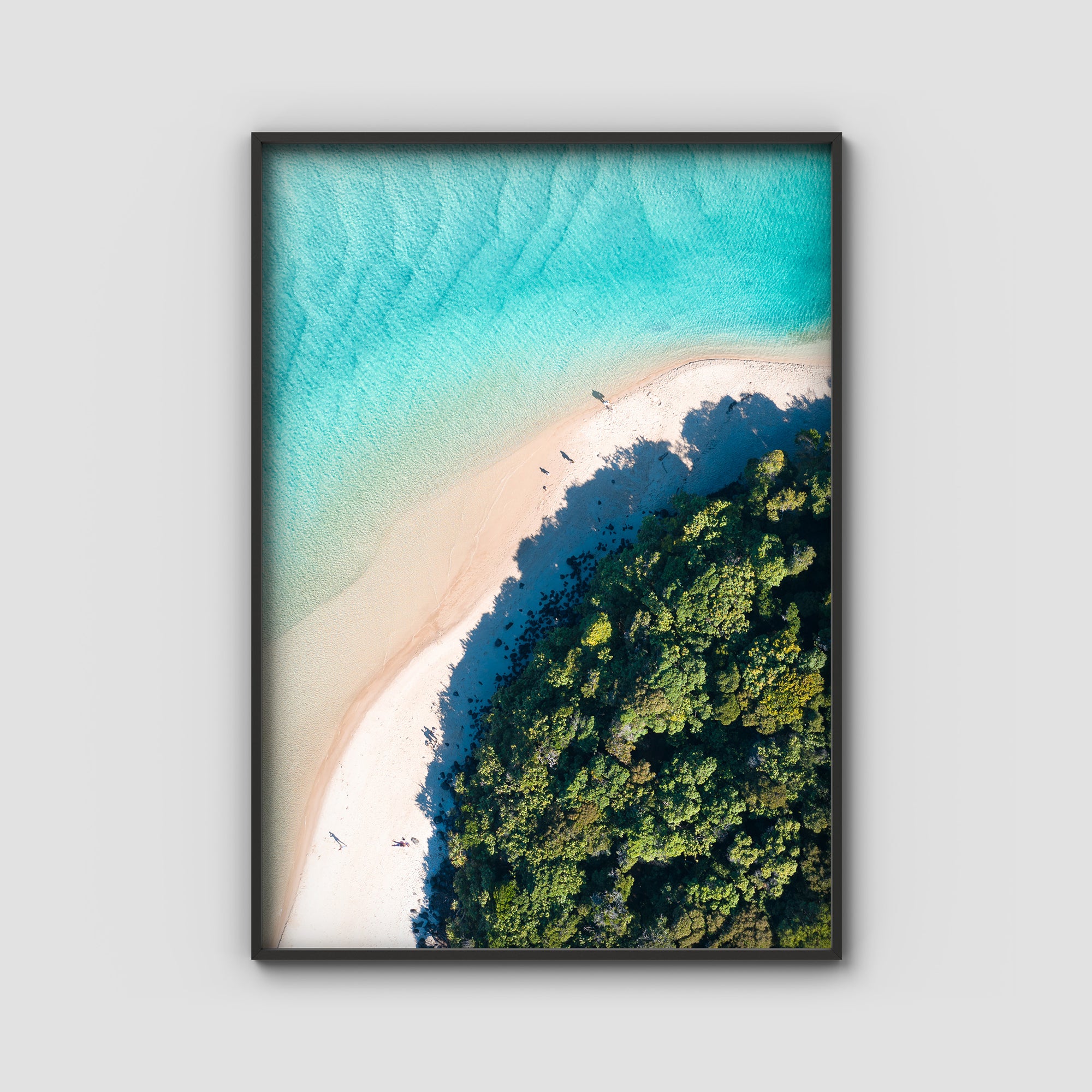 Tally Curves - Gold Coast - Art Print Tidaltones