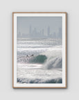 Kirra Wave Cyclone Swell - Fine Art Print Tidaltones