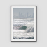Kirra Wave Cyclone Swell - Fine Art Print Tidaltones