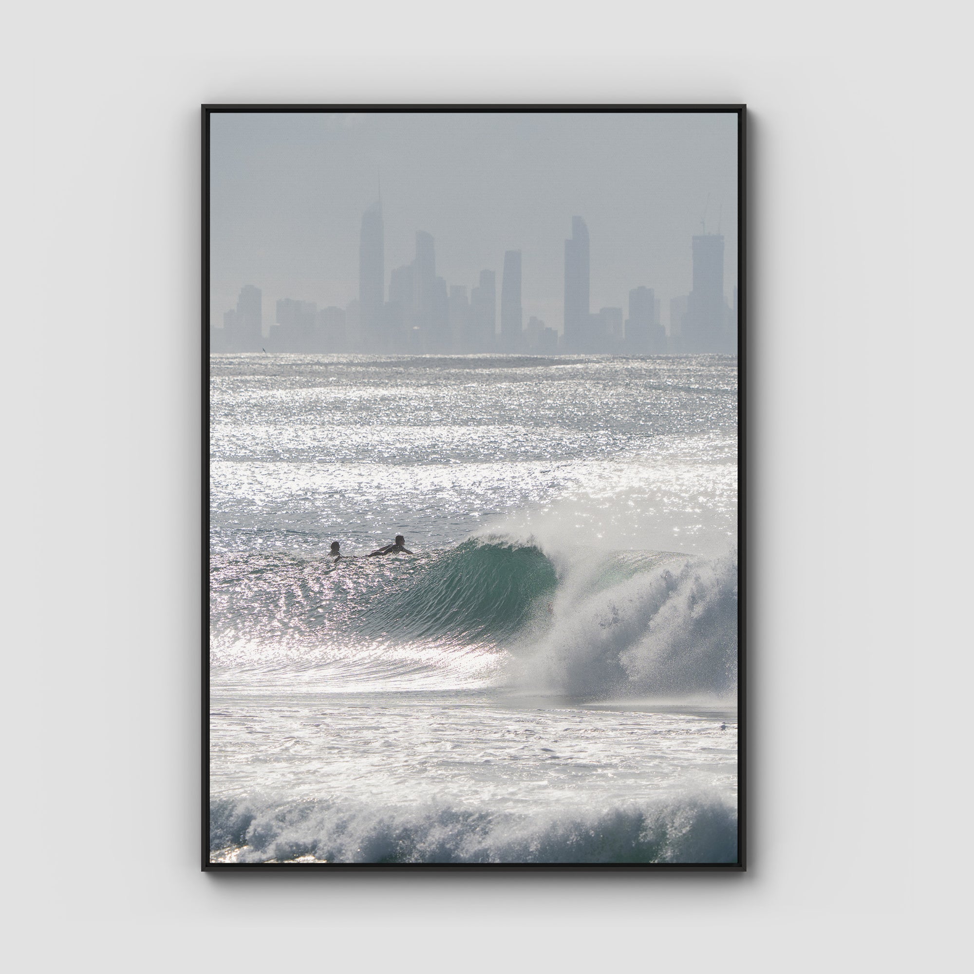 Kirra Wave Cyclone Swell - Fine Art Print Tidaltones