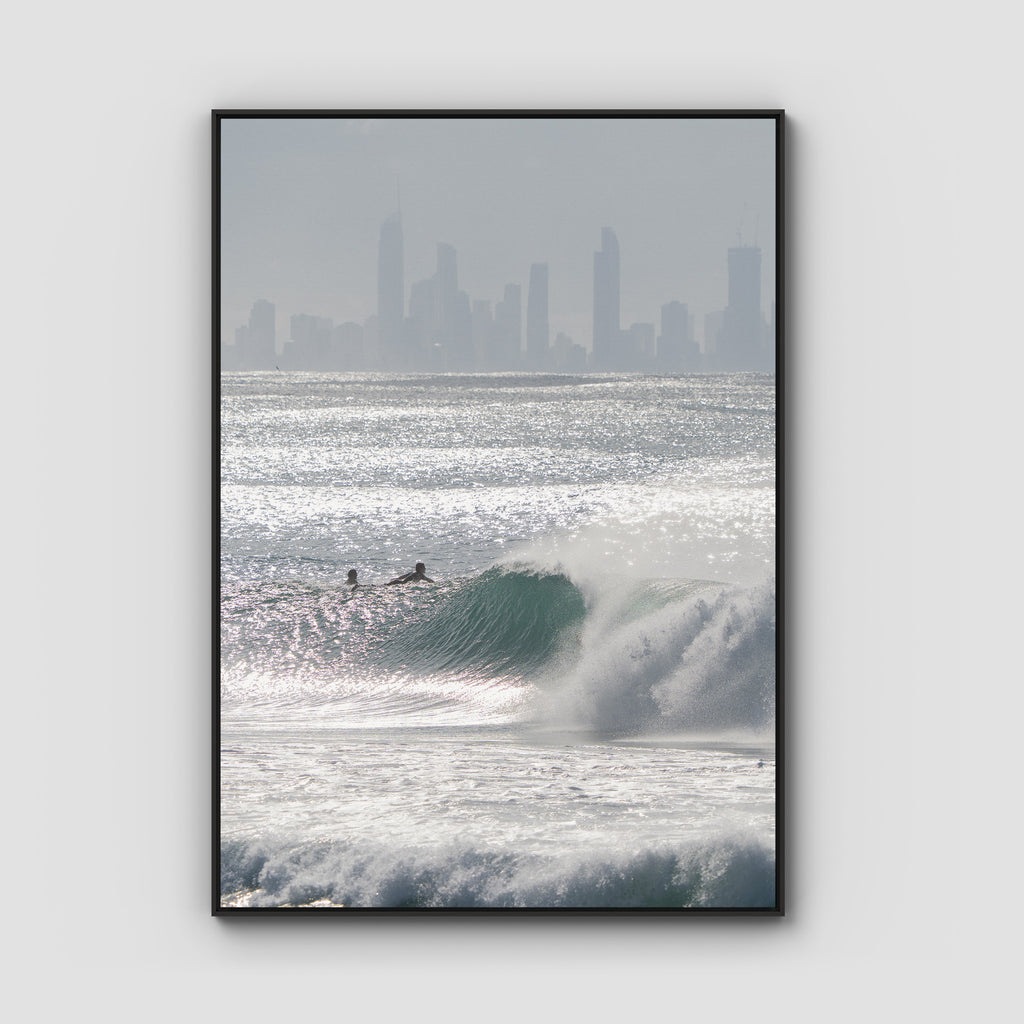 Kirra Wave Cyclone Swell - Fine Art Print Tidaltones