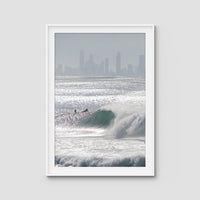 Kirra Wave Cyclone Swell - Fine Art Print Tidaltones